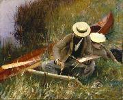 John Singer Sargent An Out of Doors Study France oil painting artist
